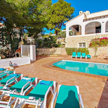 Dos Chicas - Sea View Villa With Private Pool In Moraira 特乌拉达 外观 照片