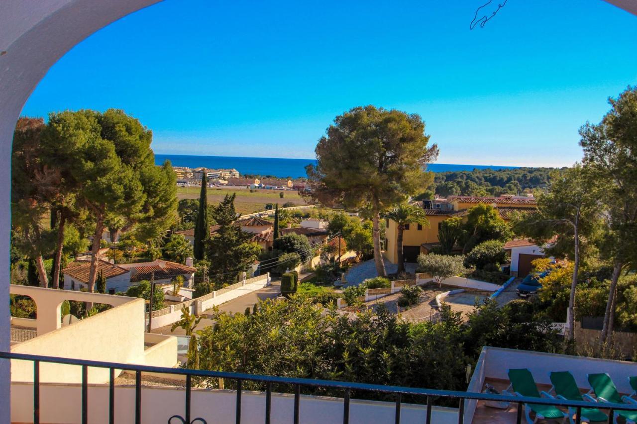 Dos Chicas - Sea View Villa With Private Pool In Moraira 特乌拉达 外观 照片