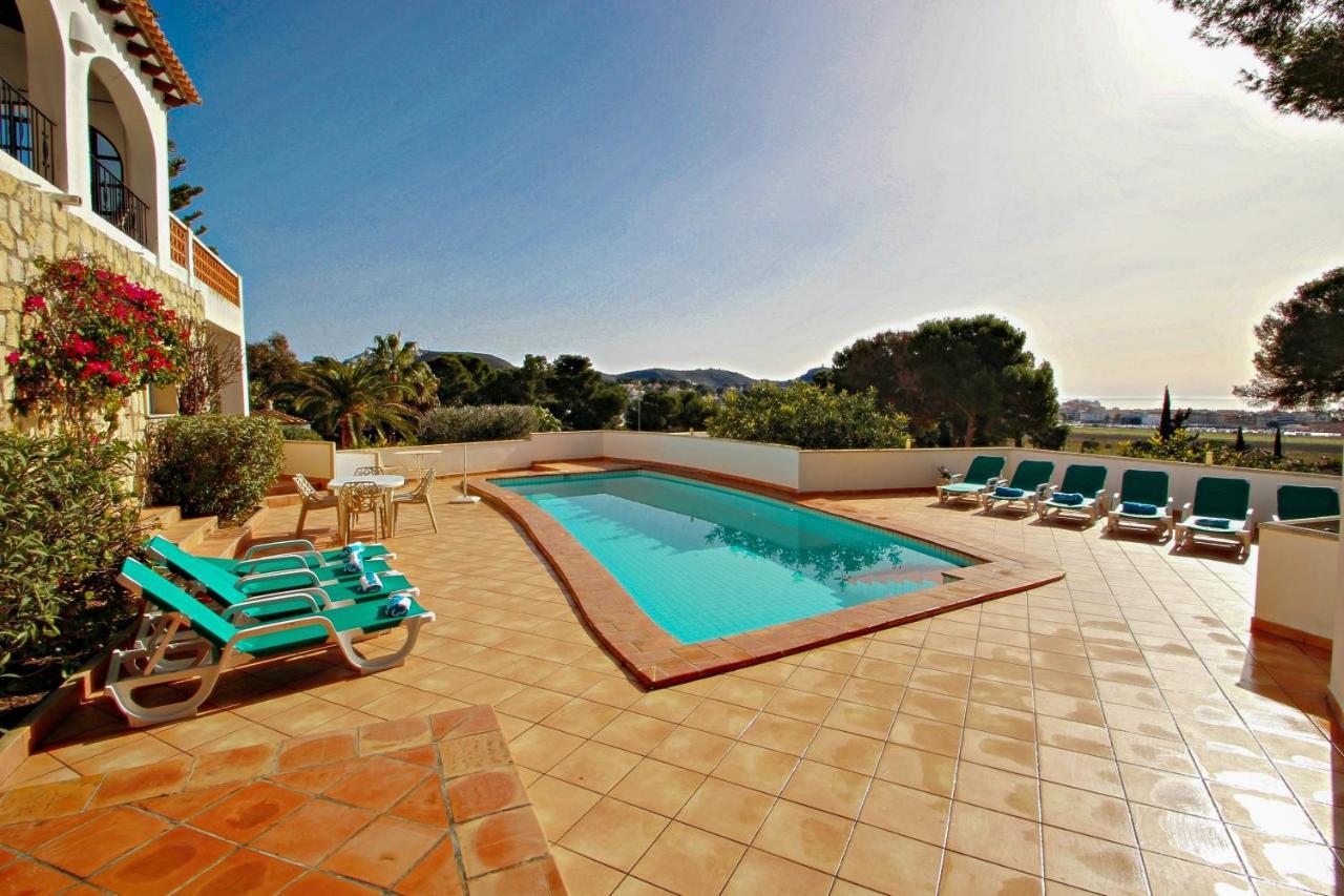 Dos Chicas - Sea View Villa With Private Pool In Moraira 特乌拉达 外观 照片