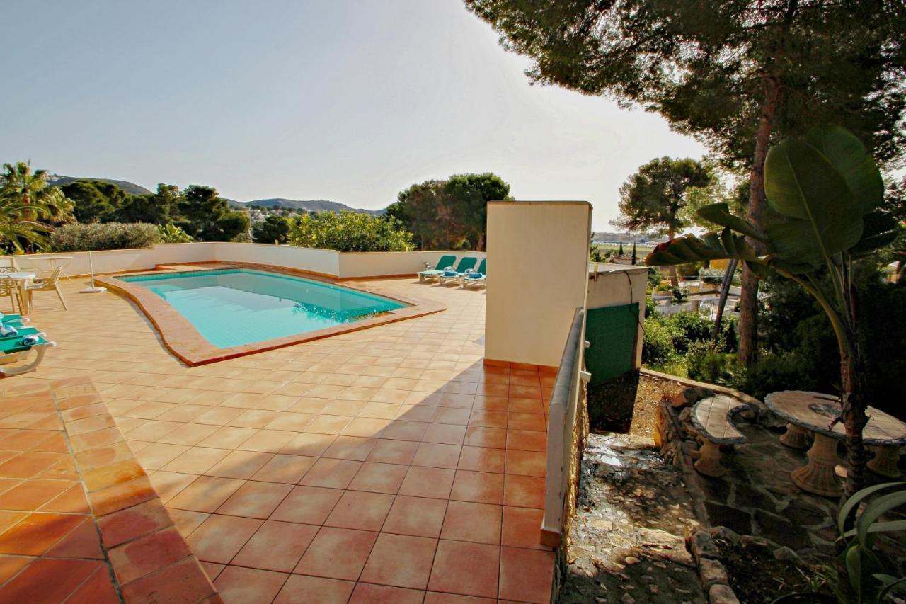 Dos Chicas - Sea View Villa With Private Pool In Moraira 特乌拉达 外观 照片